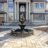 Photo of 4 Tier Fleur Fountain in Basin - Marquis Gardens
